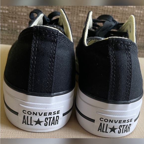 Converse All Star Black Low-Tops - Picture 2 of 5